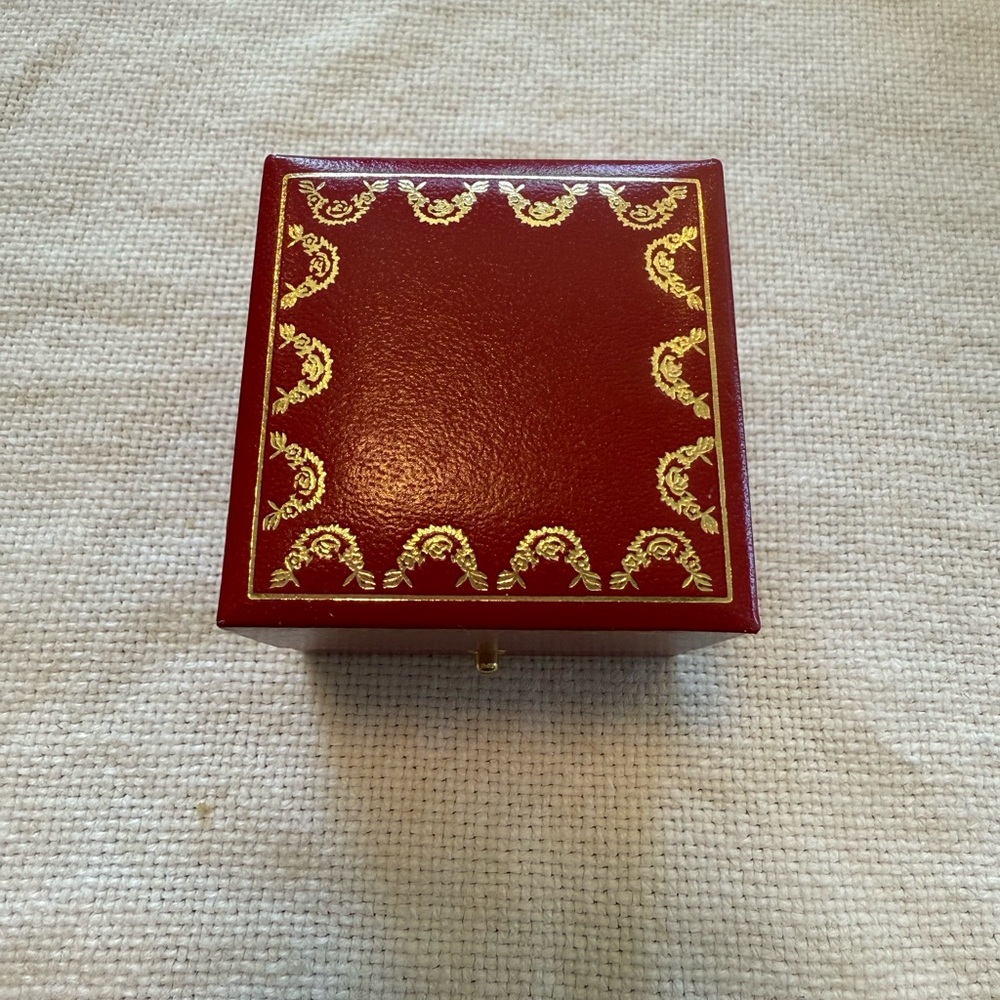 Cartier Authentic Ring Box Vintage